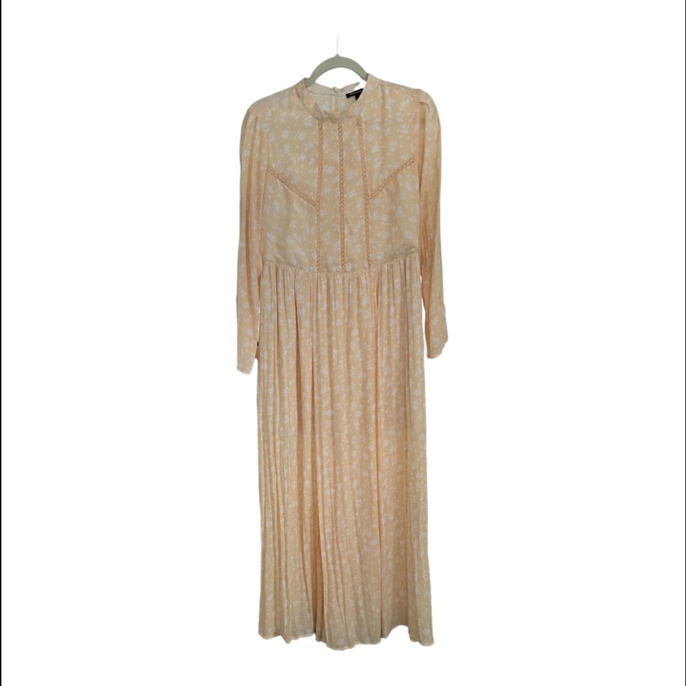 Something Navy long sleeve maxi dress